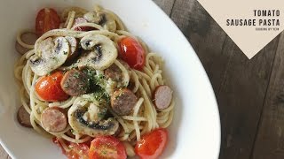 백종원의 토마토 소시지 파스타 만들기,집밥 백선생 파스타:How to make Tomato sausage Pasta,Spaghetti Recipe-Cooking tree 쿠킹트리