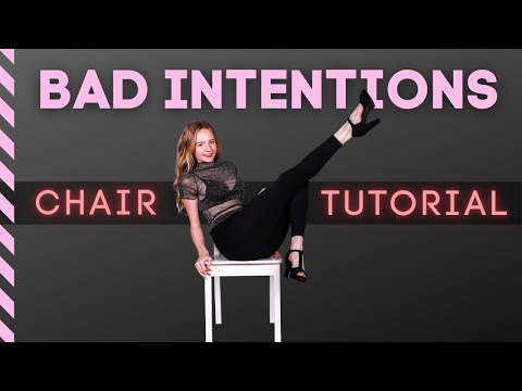 Bad Intentions | BEGINNER CHAIR DANCE TUTORIAL