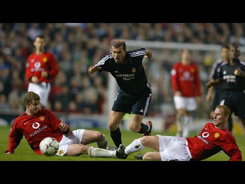 Zidane vs Manchester United (2002-03 UCL Quarter-Finals 2nd leg)