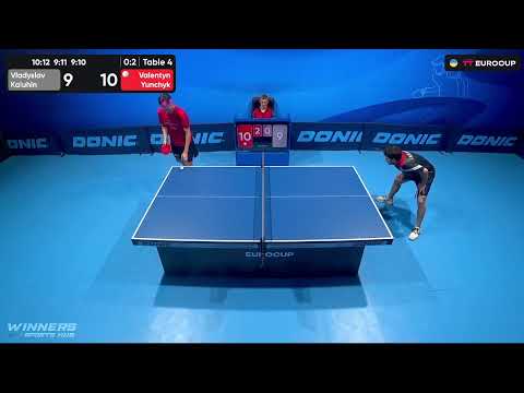 18:50 Vladyslav Kaluhin - Valentyn Yunchyk 06.09.2023 TT Euro.Cup Ukraine Star. TABLE 4
