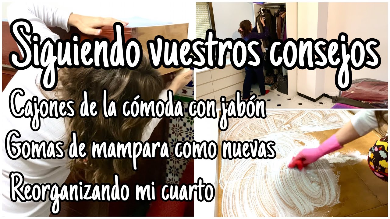 Watch REORGANIZACIÓN DE MI CUARTO • GOMAS DE MAMPARA COMO NUEVAS • MANETAS LIMPIAS Now REORGANIZACIÓN DE MI CUARTO • GOMAS DE MAMPARA COMO NUEVAS • MANETAS LIMPIAS