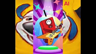 Numberblocks band normal vs ai #ai #numberblocksband