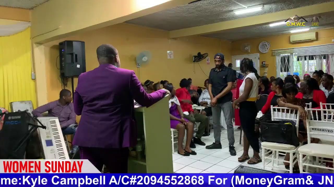 WOMEN SUNDAY//PROPHETIC DELIVERANCE SERVICE//PROPHET KYLE CAMPBELL//MAY 21,2023//GMWC