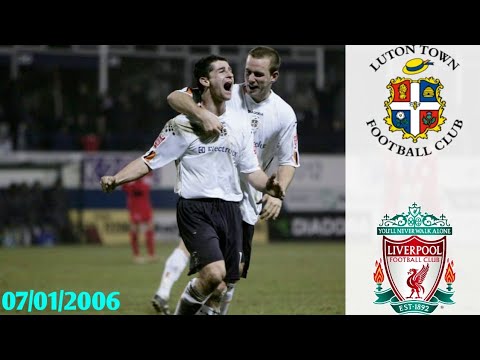 Luton Town vs Liverpool 07/01/2006 ● FA Cup 2005/2006 (Third round)