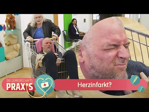 Herzinfarkt? Mit dem Einkaufswagen in die Praxis | Die Gemeinschaftspraxis | SAT.1