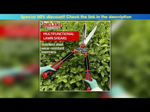 DELIXl ELECTRlC Brand Garden Hedge Shears 10in12inManual Hedge Clippers For Shaping Shrubs And