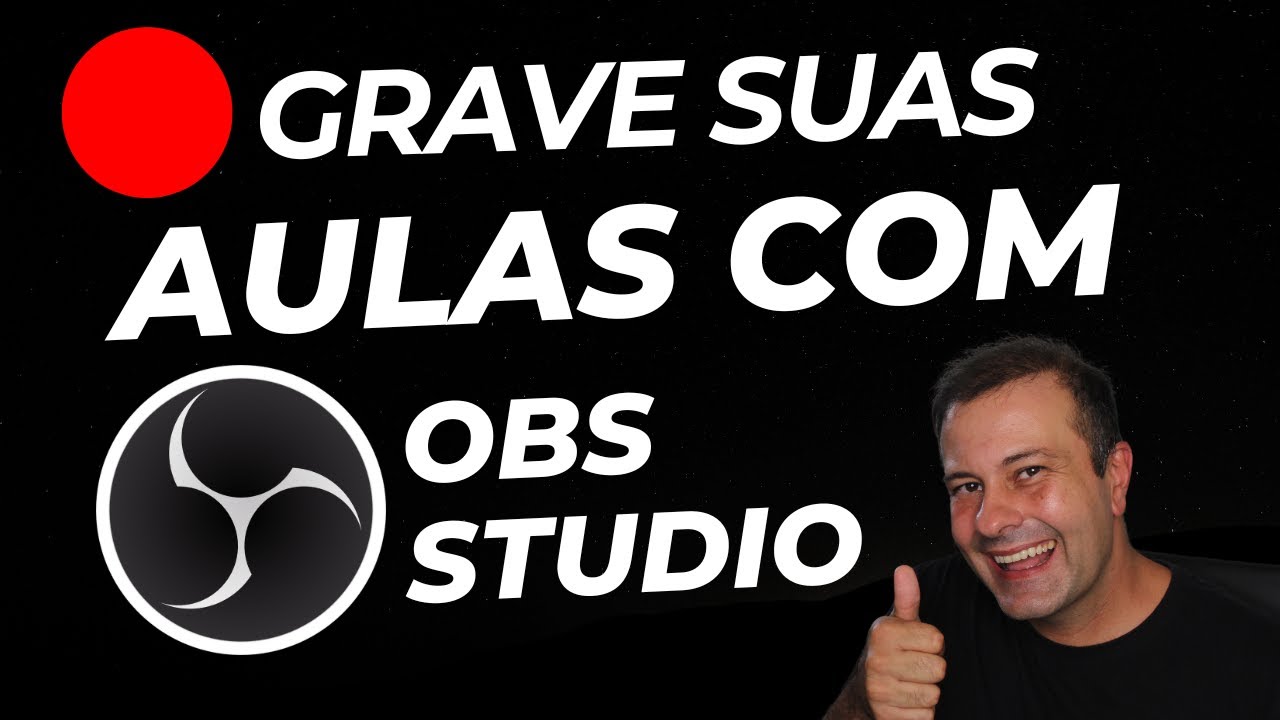 Como Gravar Aula no OBS Studio