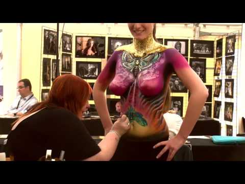 Animation body painting Festival Effets Stars 2016