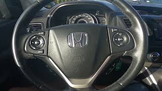 Hidden menu to activate Honda CR-V (or civic) rear camera (I-MID) while in any gear