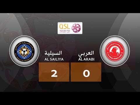 Al Sailiya 2 - 0 Al Arabi (week 13)