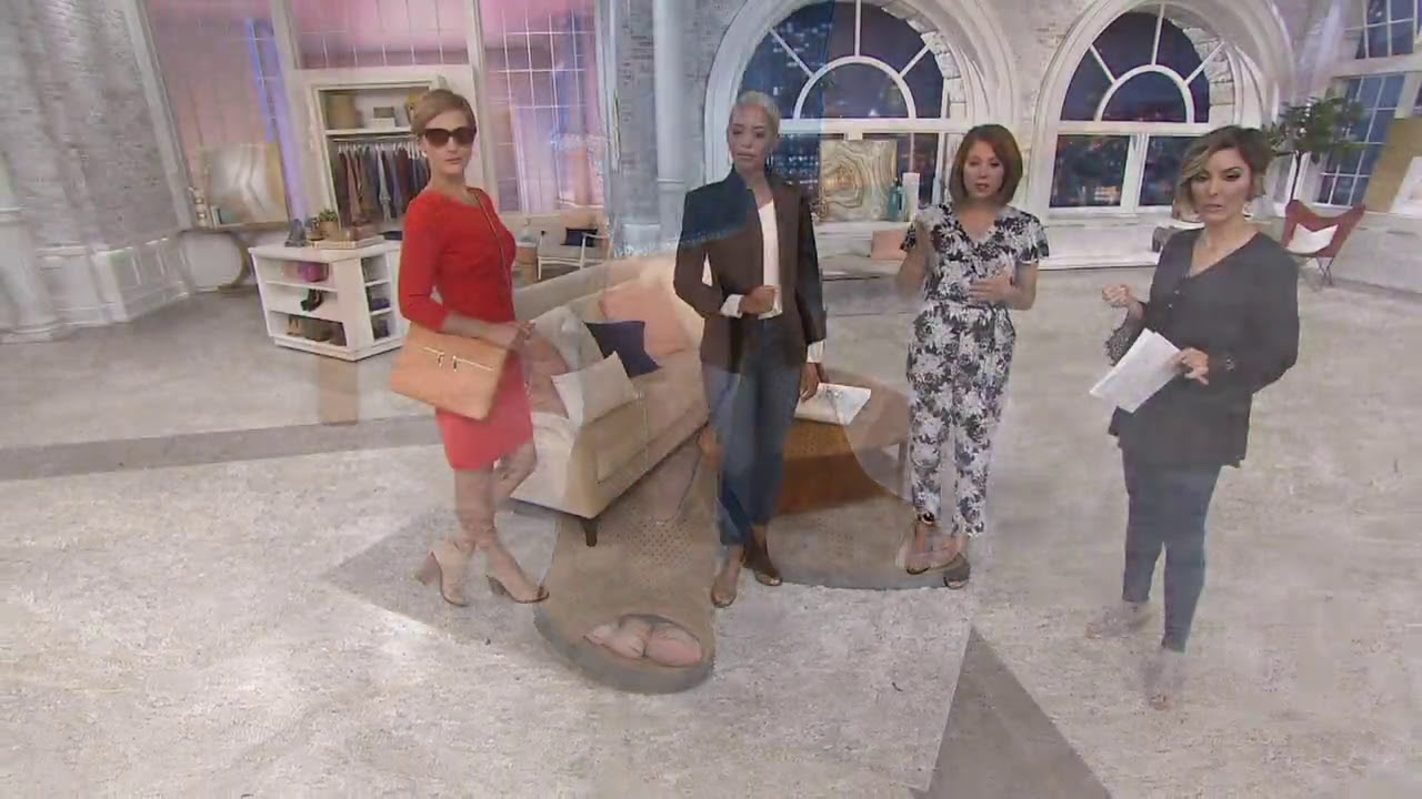 Watch video Vince Camuto Suede Front V-Cut Peep Toe Booties - Kalei on QVC Now Vince Camuto Suede Front V-Cut Peep Toe Booties - Kalei on QVC