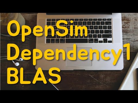 P1L5 Dependency check for Opensim - BLAS