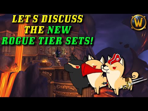First Impressions of Datamined Rogue Tier Sets (Dragonflight Season 1 Rogue Tier Sets)
