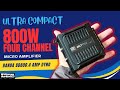 Can This TINY 4ch Car Audio Amp Really Do 800 Watts