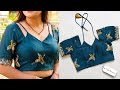 Stylish Blouse Front Neck Design Cutting And Stitching Neck Blouse Designs Blouse Ki Design