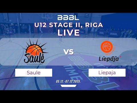 Šiauliai KA Saule-2 2014 vs Liepāja 2014 | BBBL U12 | Stage II