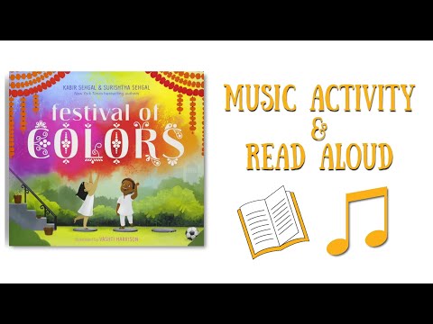 Festival of Colors - Music Activity and Read Aloud