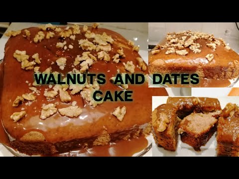 How to make walnuts and Dates Cake