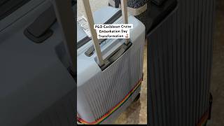 Cruise Transformation 🚢 From Boarding to Caribbean Vibes 🌴 #shorts