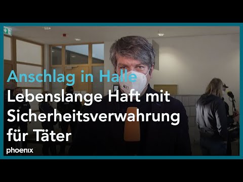Andreas Weise zum Urteil im Prozess gegen den Attentäter von Halle am 21.12.20