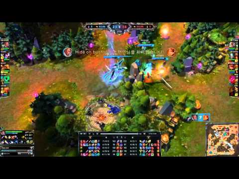 SKT T1 Faker - Lucian highlights vs. Corki - Korean SoloQ - Season 2014 - League of Legends