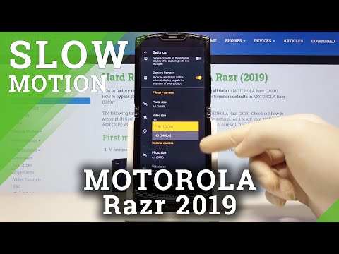 How to Change Slow Motion Resolution in MOTOROLA Razr (2019) – Change Slow Motion Quality