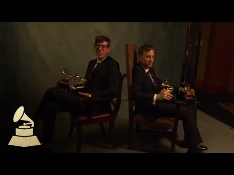 Black Keys in Danny Clinch Photo Room at 53rd Annual GRAMMY Awards | GRAMMYs