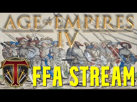 Friday FFA MADNESS | Age of Empires 4 Stream & CHILL