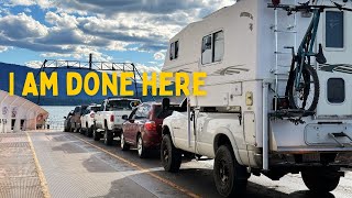 I Put My Truck Camper On A BOAT! Exploring A NEW Route To Nelson BC