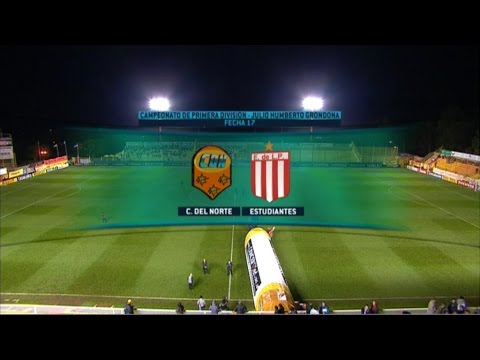 Fútbol en vivo. Crucero - Estudiantes. Fecha 17 del torneo de Primera División. FPT.‏‏‏