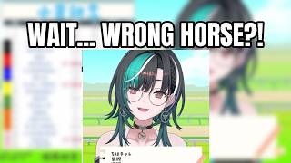 VTuber Realizes She Bet 1000 Yen on the WRONG Horse | Rindo Chihaya