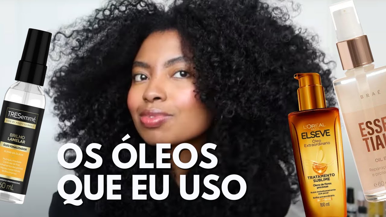 TOP OLEOS CAPILARES PARA CABELO CRESPO E CACHEADO Camila Nunes