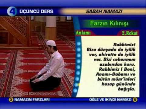 Namaz Öğretmeni 3 Sabah namazı B abdest