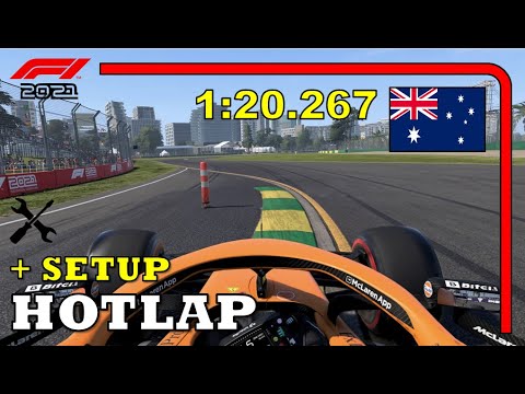 🇦🇺 F1 2021 AUSTRALIA HOTLAP + SETUP (1:20.267) TOP 10 WORLD
