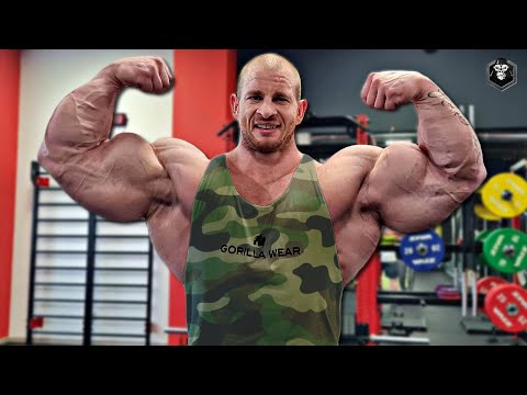 UNKNOWN BEAST WITH ALIEN GENETICS - BIGGEST ARMS IN THE GAME - MICHAL KRIZO MOTIVATION