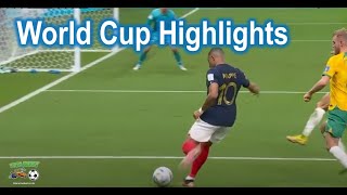 How France wins against Australia in World Cup