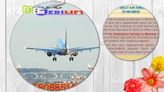Quick and Best Air Ambulance Service in Kolkata with Doctor
