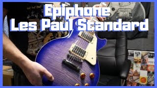 Video thumbnail for Epiphone Les Paul Standard  Review Demo by The Guitar Manifesto