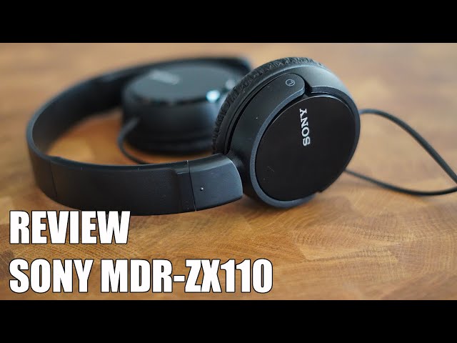 Vídeo relacionado con Sony Auriculares estéreo MDRZX110P.AE, sonido potente, rosa, 1 unidad