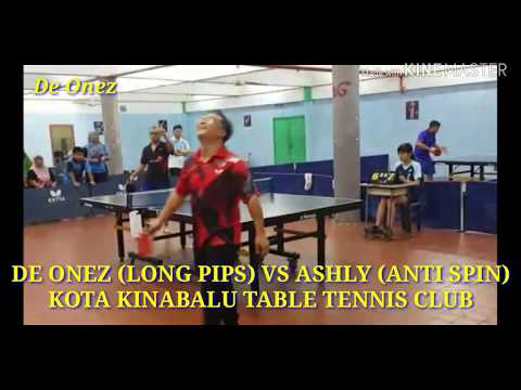 Long Pips VS Anti Spin