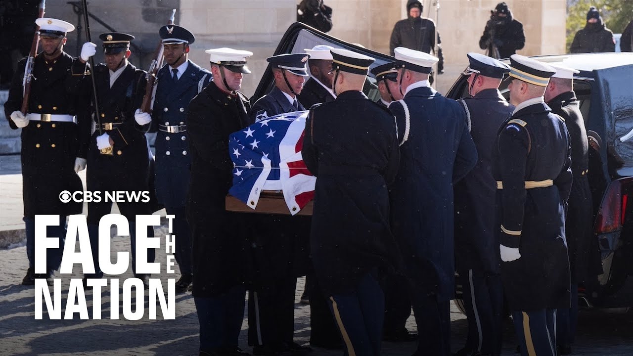 Watch: Jimmy Carter's casket arrives at Washington National Cathedral