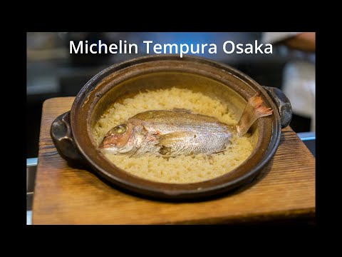 Lunch at Yotaro Honten – Legendary Michelin-Starred Tempura in Osaka (2016)