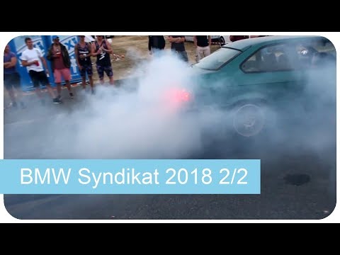 BMW Syndikat Asphaltfieber 2018 Illegale Burnout + Anders