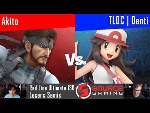 Red Line Ultimate 130 - Losers Semis - Akito vs TLOC | Denti