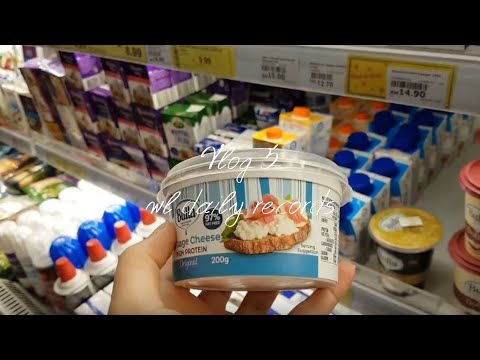 A normal day in my life//grocery shopping//tomato sauce spaghetti -Vlog 5