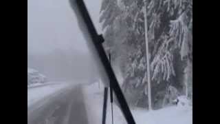 Trucking Snow. Hwy 6 in Pennsylvania