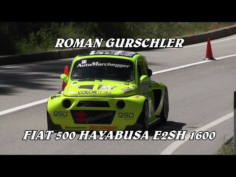 SLALOM CALDARO - APPIANO - MENDOLA 2022 | ROMAN GURSCHLER | FIAT 500 HAYABUSA E2SH 1600