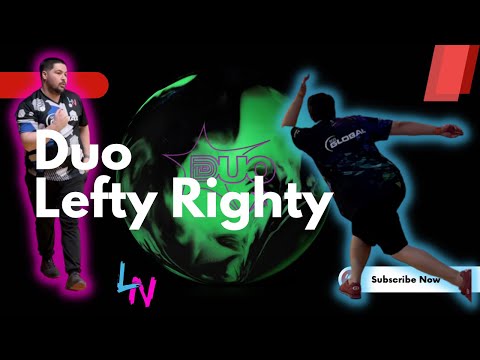 Lefty Righty Comparison of The Roto Grip Duo | Storm DNA & Phaze 2