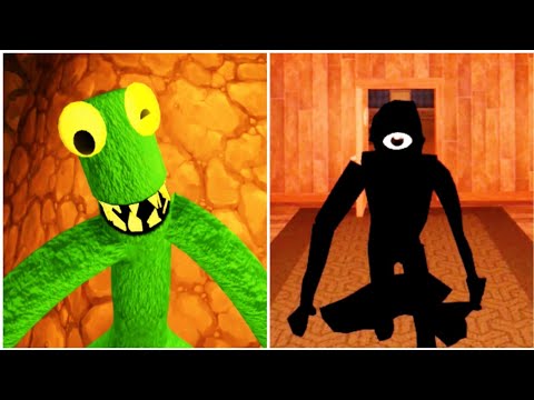 Rainbow Friends Green Vs Roblox Doors Seek