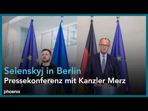 Selenskyj in Berlin: Pressekonferenz mit Kanzler Merz nach gemeinsamen Beratungen | 15.12.25